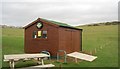 National Trust car park hut, Hive Beach