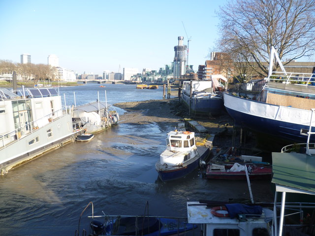 View from Nine Elms Pier © Marathon cc-by-sa/2.0 :: Geograph Britain ...