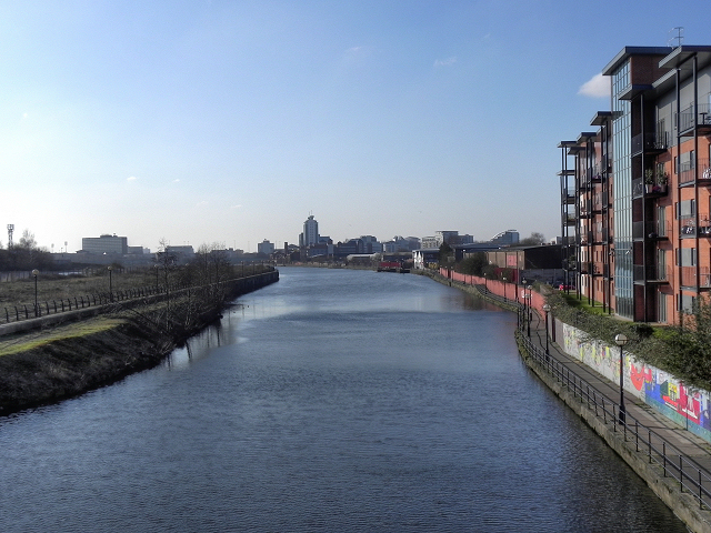 Manchester Ship Canal (River Irwell) © David Dixon :: Geograph Britain ...