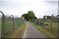 Medway Valley Walk through Sewage Works