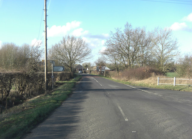 Appledore Road joins the B2067