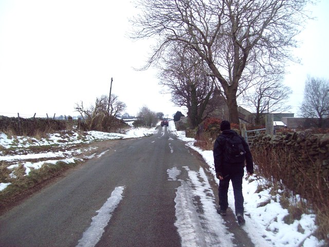 On Foot Towards Sparrowpit