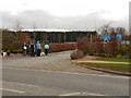 SJ7593 : Entrance to Carrington Training Ground by David Dixon