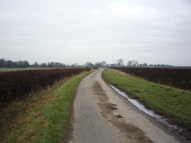 Track to Brumber Hill farm