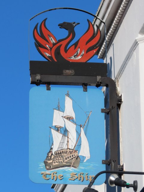 The Ship sign