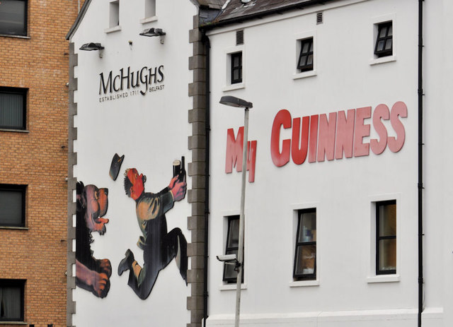 "Guinness" advertisement, Belfast (2)