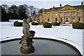 SK3199 : Formal Gardens with Statue, Wortley Hall by Wendy North