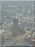 SD3036 : Blackpool: St. John’s church from the Tower by Chris Downer