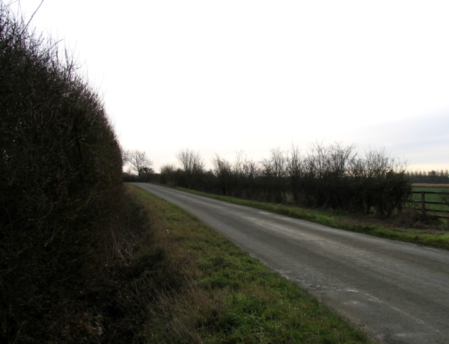 Pipewell Road towards Pipewell