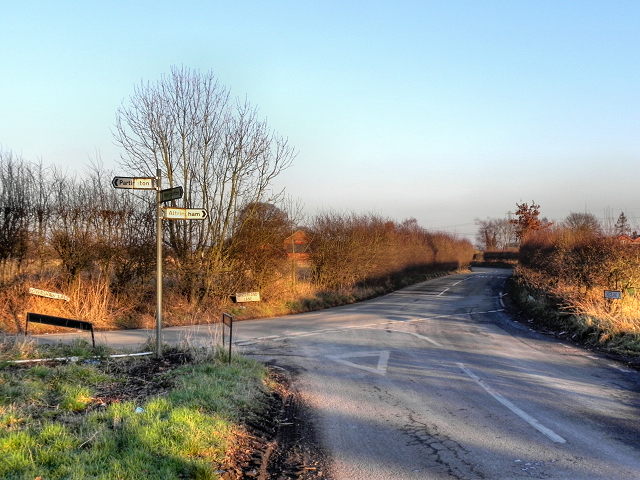 A Rural Road Junction