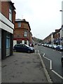 Approaching the junction of Prospect Street and Chester Street