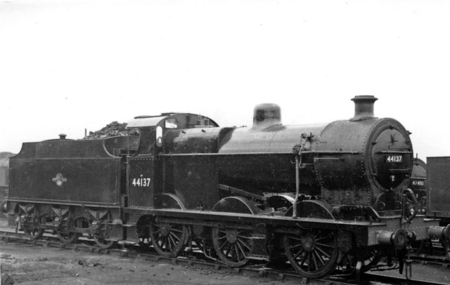 LMS Fowler 4F at Derby Locomotive Depot © Ben Brooksbank :: Geograph