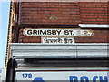 Street sign, Grimsby Street E2