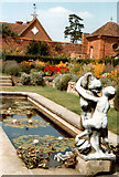 SP1772 : Packwood House, Ornamental Pond 1983 by Roy Hughes