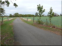 SP1046 : Drive to Ullington Hall Farm by Nigel Mykura