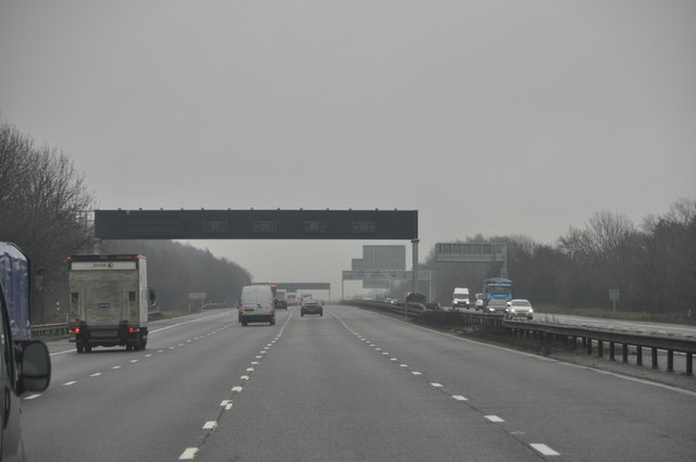 North Warwickshire : The M6 Motorway