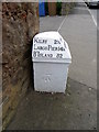 Milestone and bench mark, Anstruther Road