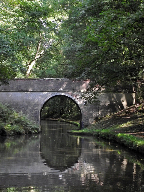 Ryehill Cutting Bridge near Wheaton Aston, Staffordshire