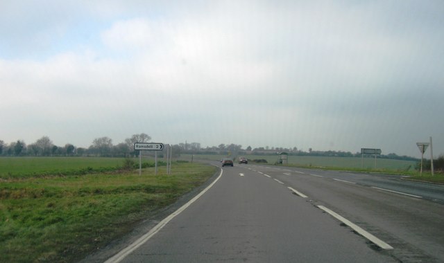 A339, turning for Ramsdell