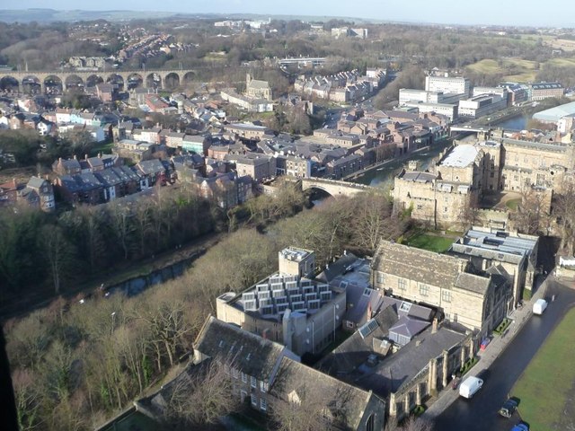 University rooftops, Durham