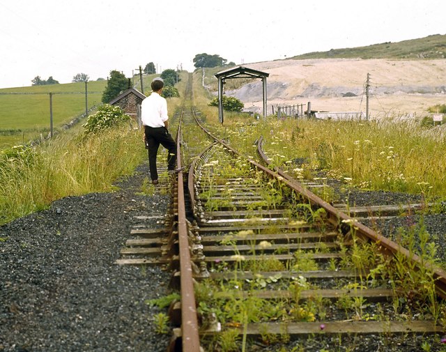 Hopton Incline before dismantling. Spring 1967