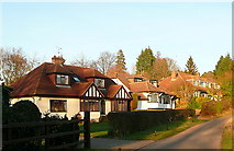 SU9895 : Houses on Bottom House Farm Lane by Graham Horn