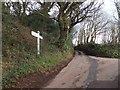 The signpost named after a stream