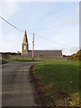 Approaching Rathmullan Church from the south along Ballylucas Road