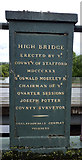 SK0916 : High Bridge Plaque by Patrick Baldwin