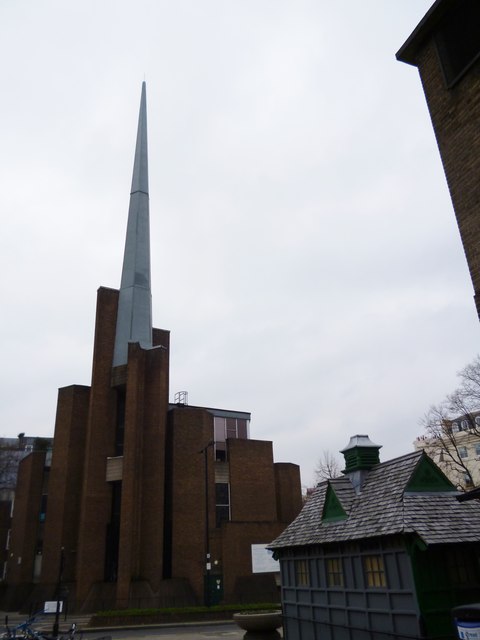 Cabmanls Shelter and St Saviour Church, Warwick Avenue W9
