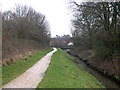 Footpath alongside a Brook