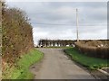 Orchard Road at its junction with Ballylucas Road