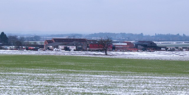 Farm buildings at Leachfield Grange