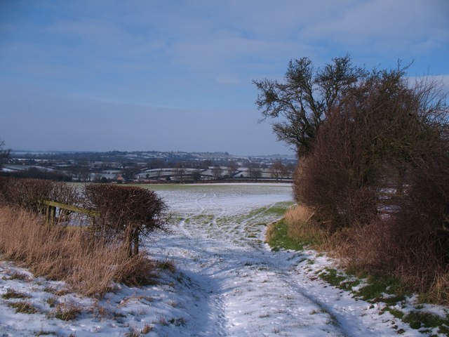 Winter landscape, Upsall