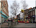 SO9570 : Bromsgrove Town Centre Improvements, Tree Felling by Roy Hughes