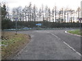 Road from Urlay Nook joining the A67