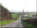 The Ballylucas Road descending towards Minerstown