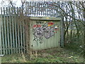 Graffiti on Electricity sub station