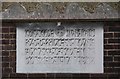 St Barnabas (Old church), Mitcham - Foundation stone