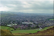 NT2772 : View south-west from Arthur's Seat, 1984 by Robin Webster