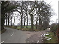 Oak Road/Shaws Lane junction Mottram-St-Andrew