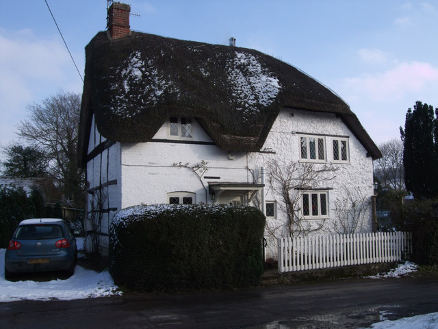 Thatched cottage, Mildenhall