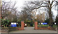 Entrance to Richardson Dees Park