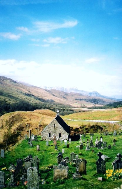Cille Choirill Church and graveyard