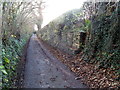 Roadside stones, Deri Road, Abergavenny