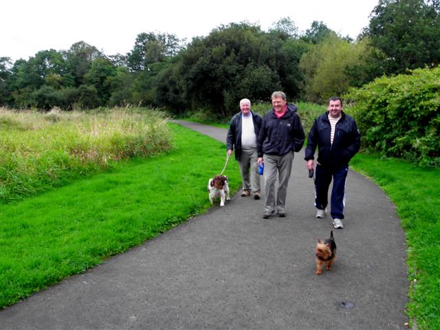 Dog walkers, Omagh