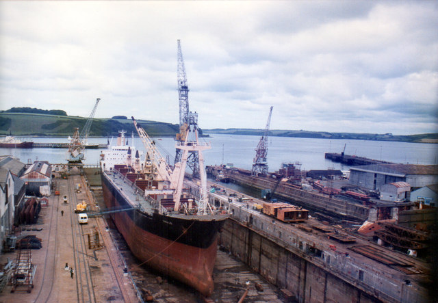 Falmouth Dry Dock 1985