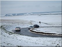 TV5895 : Bends in Beachy Head Road by Oast House Archive