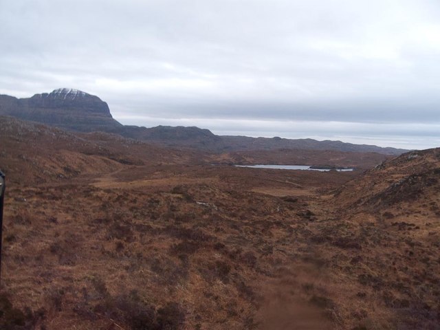View towards Loch Bad an t-Sluic