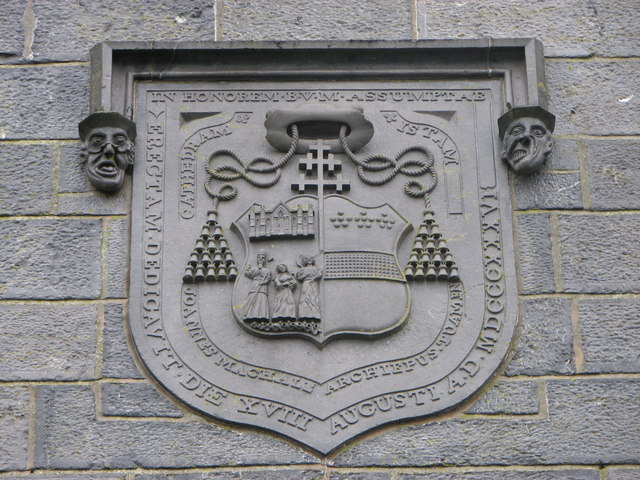Plaque on Tuam Cathedral